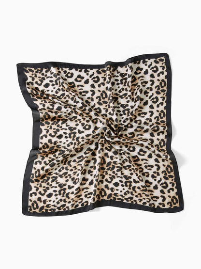 Maya | Leopard Square Scarf