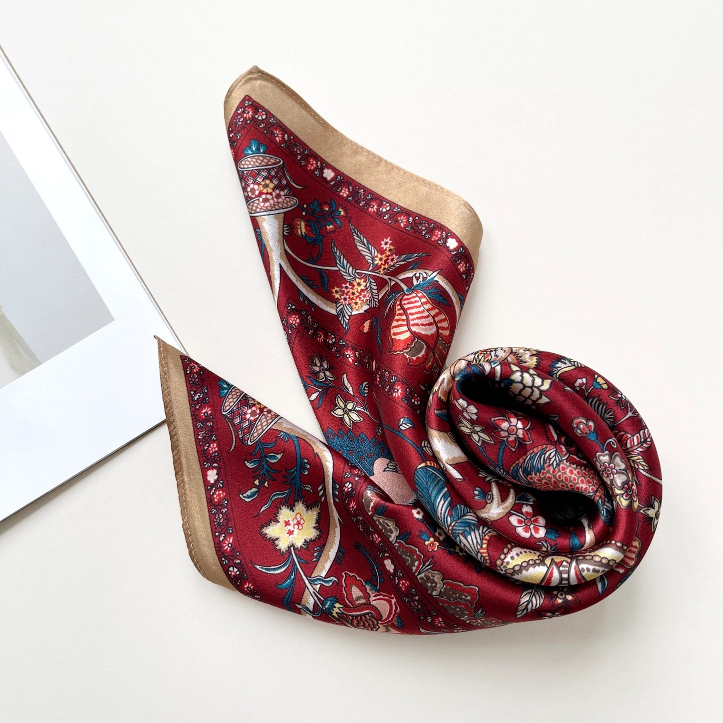 Saraswati | Square Scarf