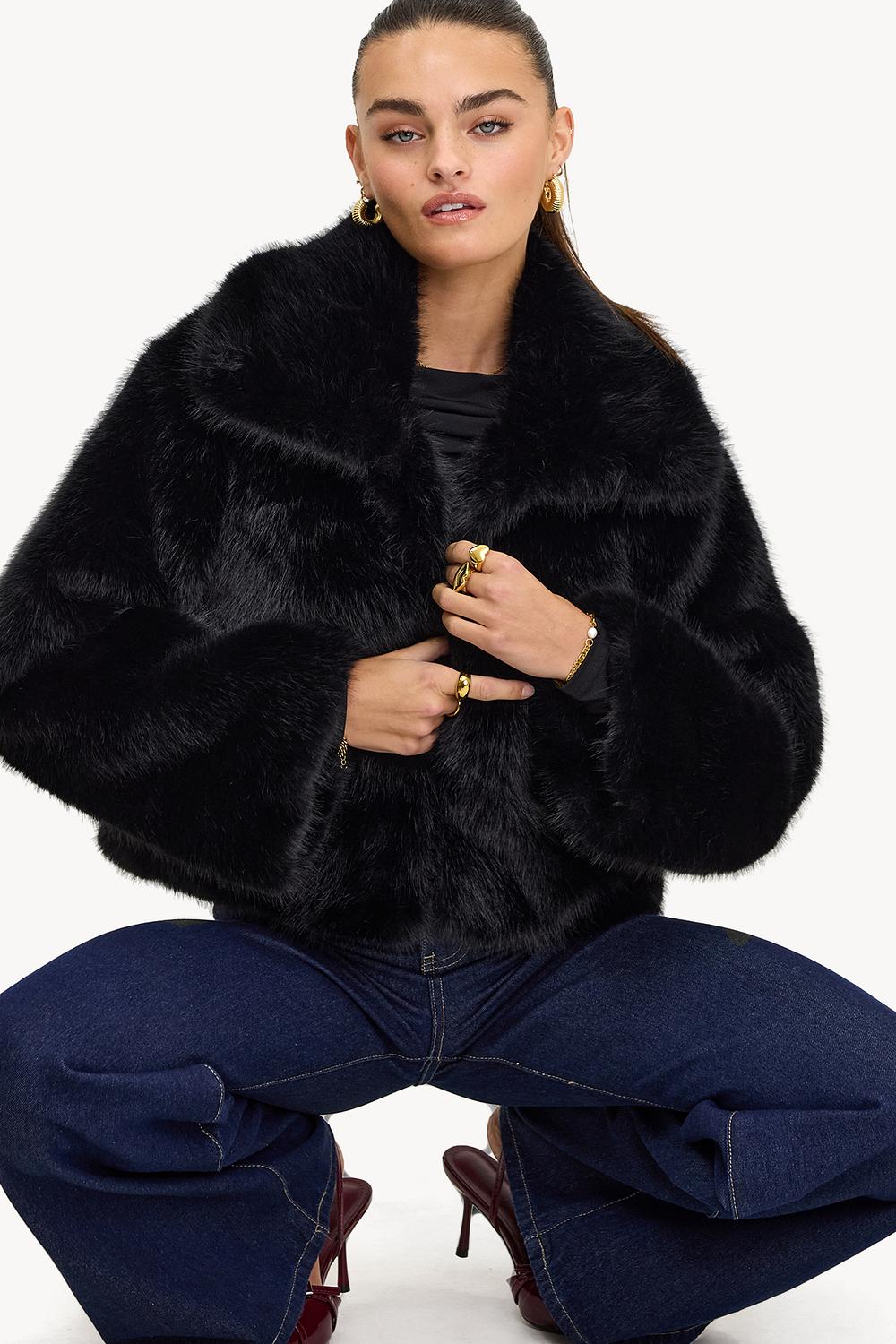 Macy | Faux Fur Coat