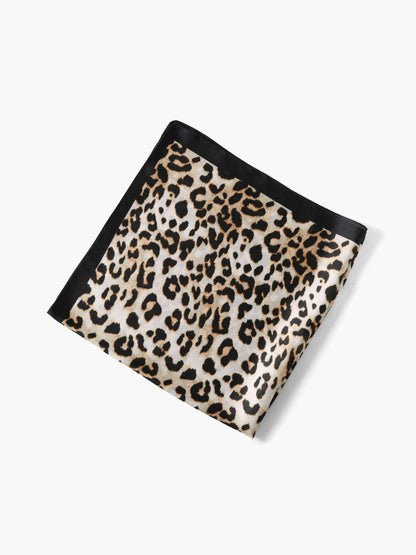 Maya | Leopard Square Scarf