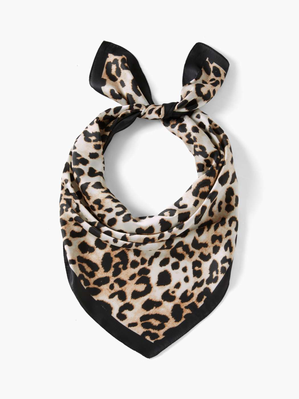Maya | Leopard Square Scarf