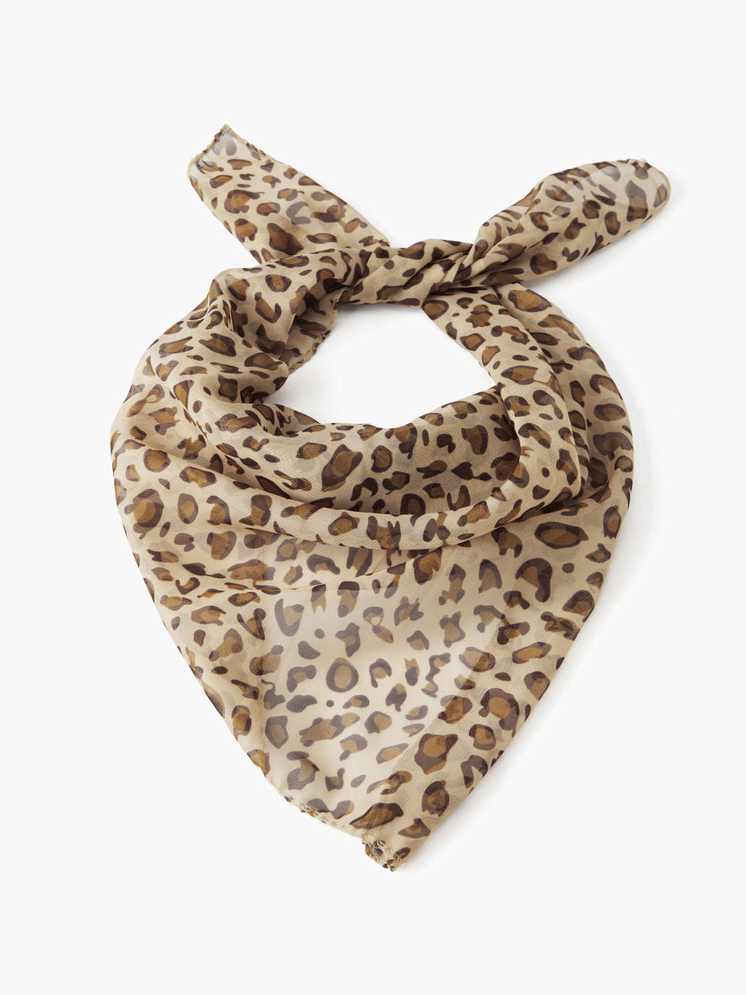 Aanya | Leopard Square Scarf