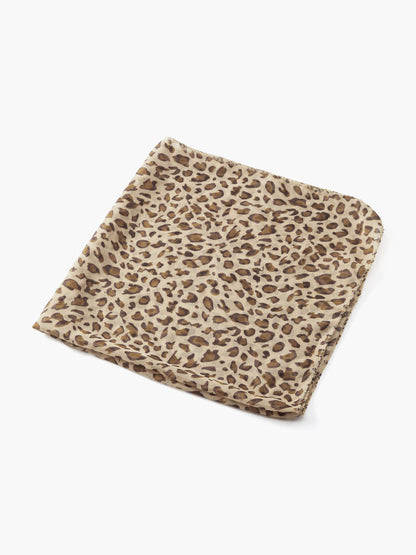 Aanya | Leopard Square Scarf