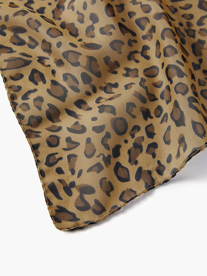 Aanya | Leopard Square Scarf