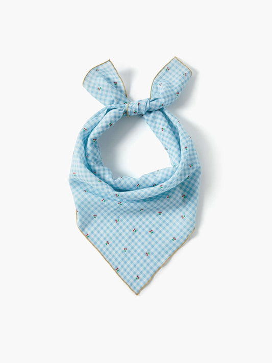 Leela | Cherry Square Scarf